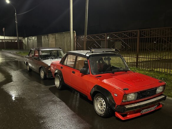 2008 Lada (ВАЗ) 2105, красный, 130000 рублей - вид 18