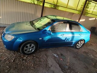 2006 Kia Cerato I, синий, 415000 рублей, вид 4