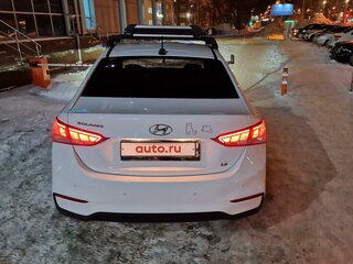 2017 Hyundai Solaris II, белый, 1300000 рублей, вид 4