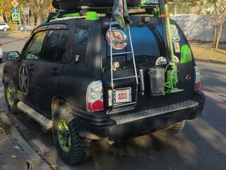 2000 Chevrolet Tracker II, чёрный, 1000000 рублей, вид 4