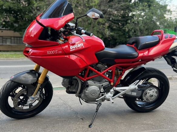 2005 Ducati Multistrada 1000, красный, 550000 рублей - вид 1