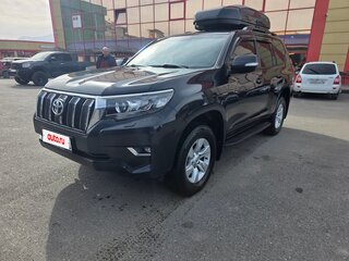 2019 Toyota Land Cruiser Prado 150 Series Рестайлинг 2, чёрный, 4800000 рублей, вид 2