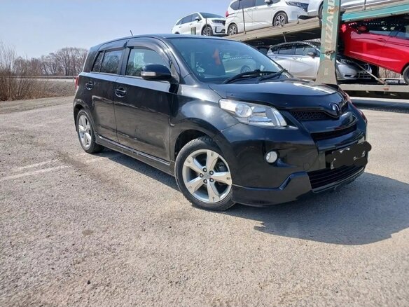 2012 Toyota Ist II, чёрный, 980000 рублей - вид 1
