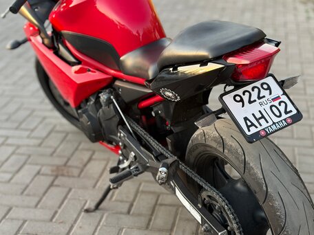 2015 Yamaha XJ6 (FZ6R), красный, 669000 рублей, вид 5