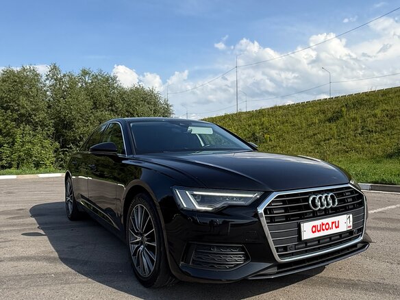 2020 Audi A6 40 TFSI V (C8), чёрный, 2799000 рублей - вид 4