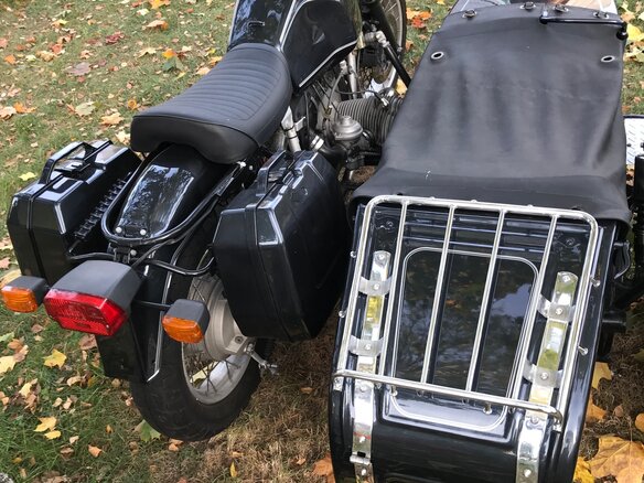 1993 BMW R 100 R, синий - вид 4