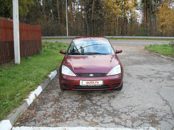 2003 Ford Focus I Рестайлинг, пурпурный - вид 1