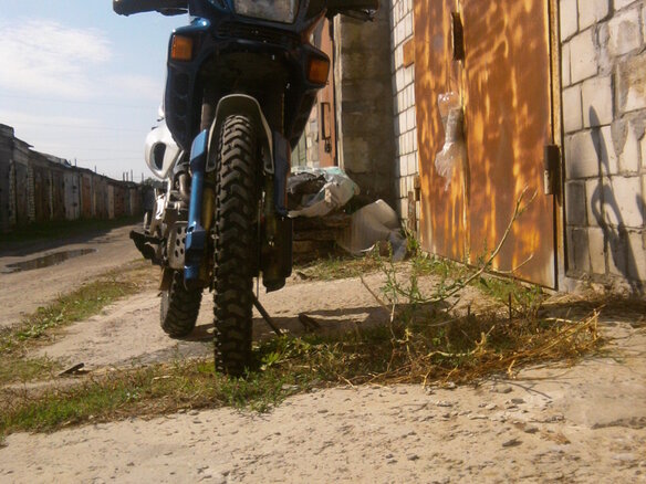 1993 Honda NX, синий, 300000 рублей - вид 14