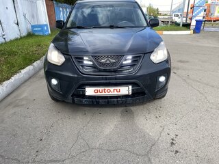 2014 Chery Tiggo (T11) I Рестайлинг (FL), чёрный, 630000 рублей, вид 2