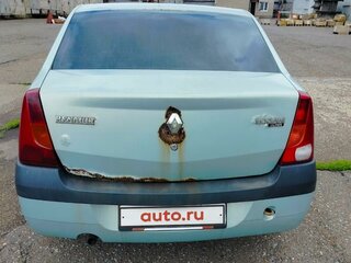 2005 Renault Logan I, зелёный, 138333 рублей, вид 3