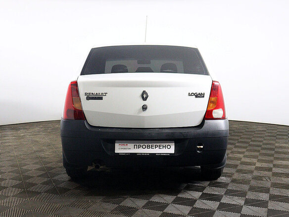 2007 Renault Logan I, белый - вид 5