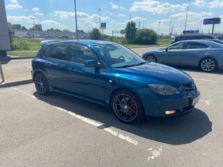 2006 Mazda 3 I (BK) Рестайлинг, голубой, 950000 рублей, вид 3