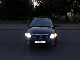 2001 Mazda MPV II (LW), чёрный, 380000 рублей, вид 3
