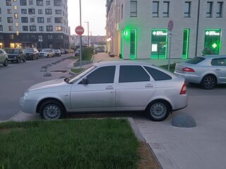 2011 Lada (ВАЗ) Priora I, серебристый, 360000 рублей, вид 5