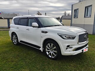 2019 Infiniti QX80 I Рестайлинг 2, белый, 4390000 рублей, вид 3