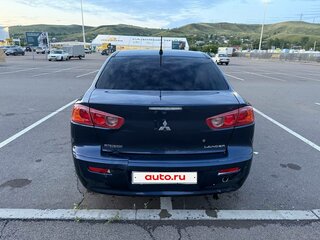 2008 Mitsubishi Lancer X, синий, 700000 рублей, вид 4