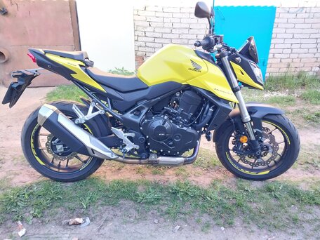 2023 Honda CB 750 Hornet, жёлтый, 1100000 рублей, вид 5