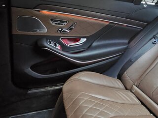 2018 Mercedes-Benz S-Класс 350 d Long VI (W222, C217) Рестайлинг, чёрный, 7500000 рублей, вид 4