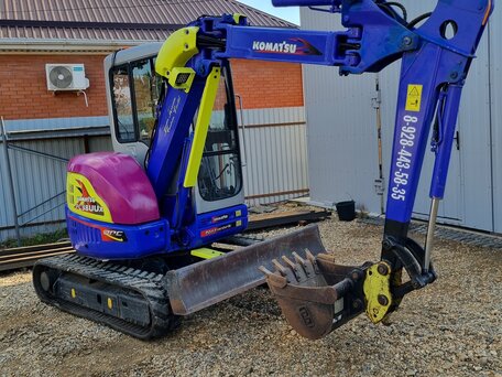2016 Komatsu PC38, синий, 2700000 рублей, вид 5