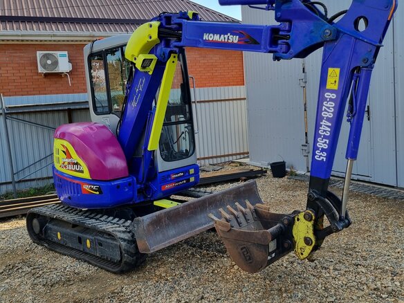 2016 Komatsu PC38, синий, 2700000 рублей - вид 5