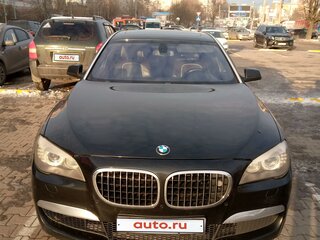 2011 BMW 7 серии Long 750Li xDrive V (F01/F02/F04), чёрный, 1350000 рублей, вид 2
