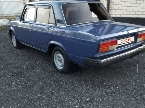 2005 Lada (ВАЗ) 2107, синий - вид 4