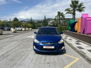 2011 Hyundai Solaris I, синий, 665000 рублей, вид 2