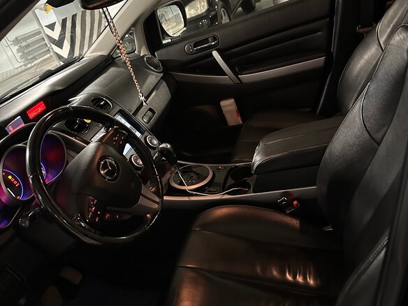 2011 Mazda CX-7 I Рестайлинг, синий, 1100000 рублей - вид 5