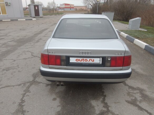 1994 Audi 100 IV (C4), серебристый, 400000 рублей - вид 3