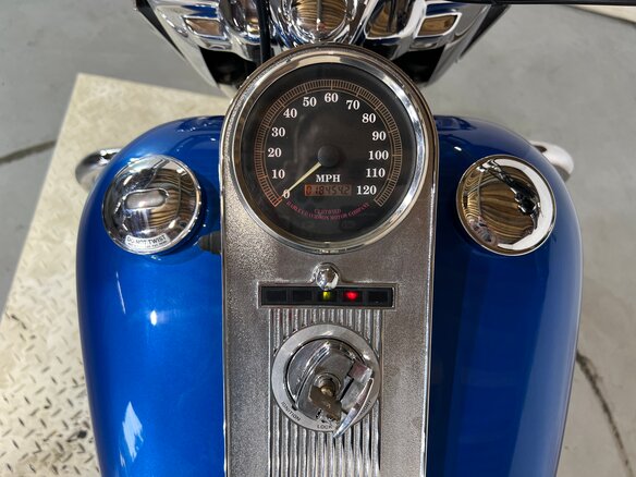 1996 Harley-Davidson Road King, синий, 510000 рублей - вид 26