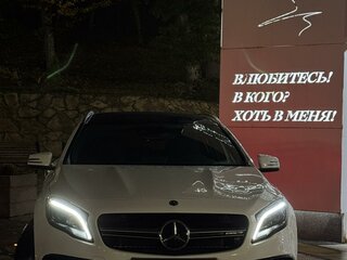 2018 Mercedes-Benz GLA AMG 45 AMG I (X156) Рестайлинг, белый, 3700000 рублей, вид 4