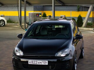2009 Volkswagen Golf GTI VI, чёрный, 1200000 рублей, вид 3