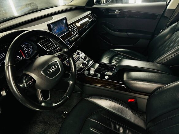2014 Audi A8 Long III (D4) Рестайлинг, чёрный, 2562434 рублей - вид 19