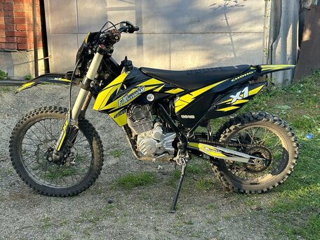 2024 FX moto X1 (CB 250), жёлтый, 145000 рублей, вид 4