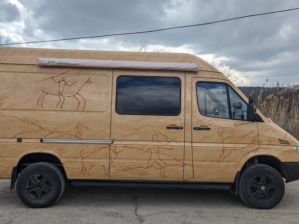 2005 Mercedes-Benz Sprinter, жёлтый, 3300000 рублей - вид 6