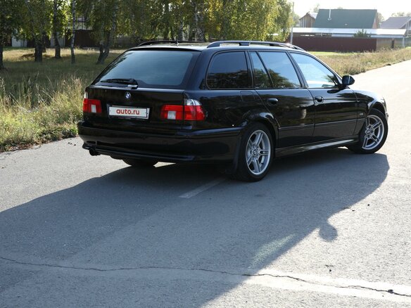 2001 BMW 5 серии 540i IV (E39) Рестайлинг, чёрный - вид 18