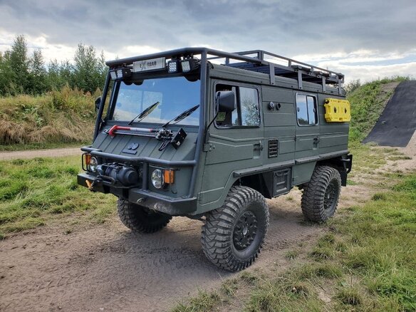 1974 Puch Pinzgauer 710, зелёный - вид 2
