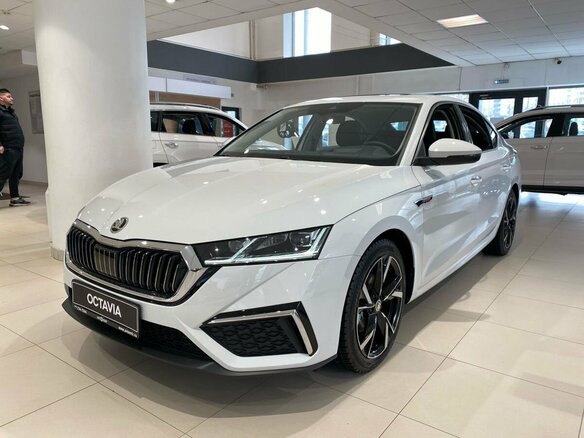 2024 Skoda Octavia IV (A8), белый