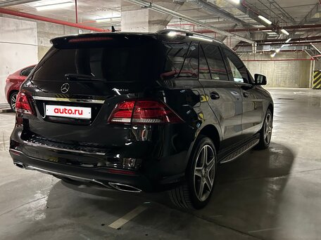 2017 Mercedes-Benz GLE 350 d I (W166), чёрный, вид 4