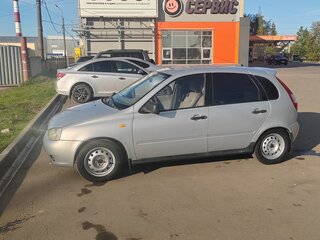 2008 Lada (ВАЗ) Kalina I, серебристый, 220000 рублей, вид 1