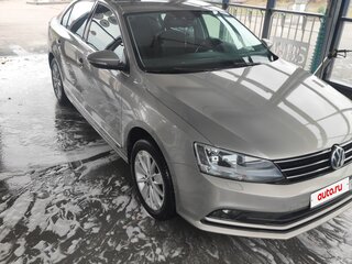2016 Volkswagen Jetta VI Рестайлинг, бежевый, 1199000 рублей, вид 3