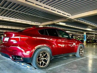 2010 BMW X6 35i 6-speed I (E71), красный, 1845000 рублей, вид 3