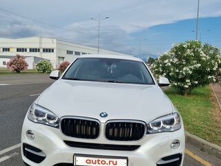 2015 BMW X6 35i II (F16), белый, 4850000 рублей, вид 2