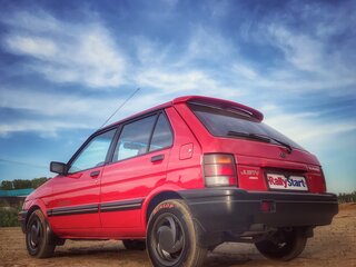 1989 Subaru Justy I, красный, 500000 рублей, вид 2