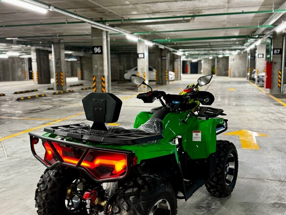 2025 Loncin XWolf 300, зелёный, 300000 рублей - вид 4