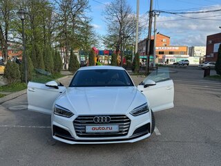 2018 Audi A5 II (F5), белый, 3300000 рублей, вид 1