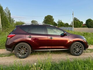 2015 Nissan Murano II (Z51) Рестайлинг 2, пурпурный, 1500000 рублей, вид 4