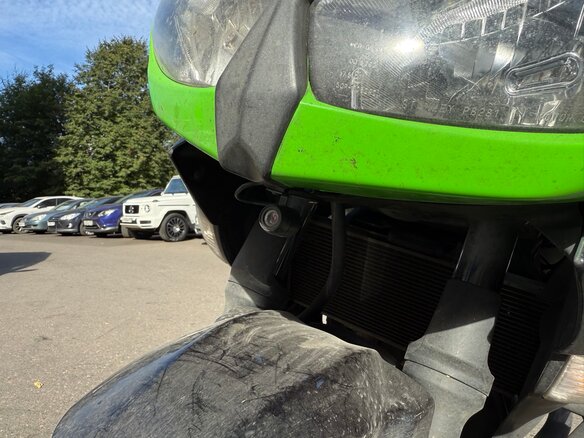 2013 Kawasaki ER-4F (Ninja 400R), зелёный, 450000 рублей - вид 16