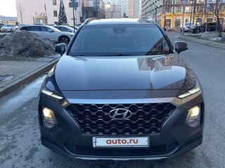 2019 Hyundai Santa Fe IV, серый, 3500000 рублей, вид 2