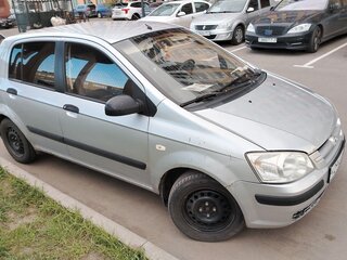 2004 Hyundai Getz I, серебристый, 280000 рублей, вид 2
